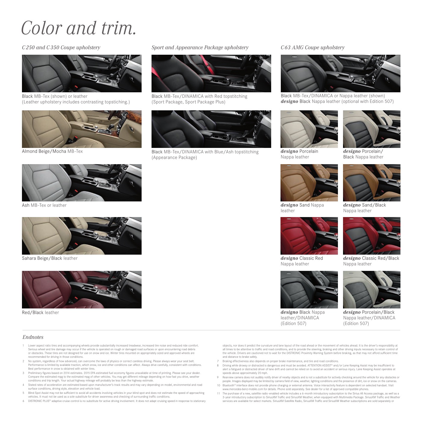 2015 Mercedes-Benz C-Class Coupe Brochure Page 28